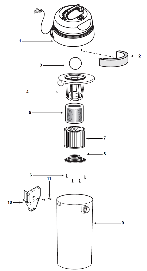 Shop-Vac QPMH450 schematic page 2 preview