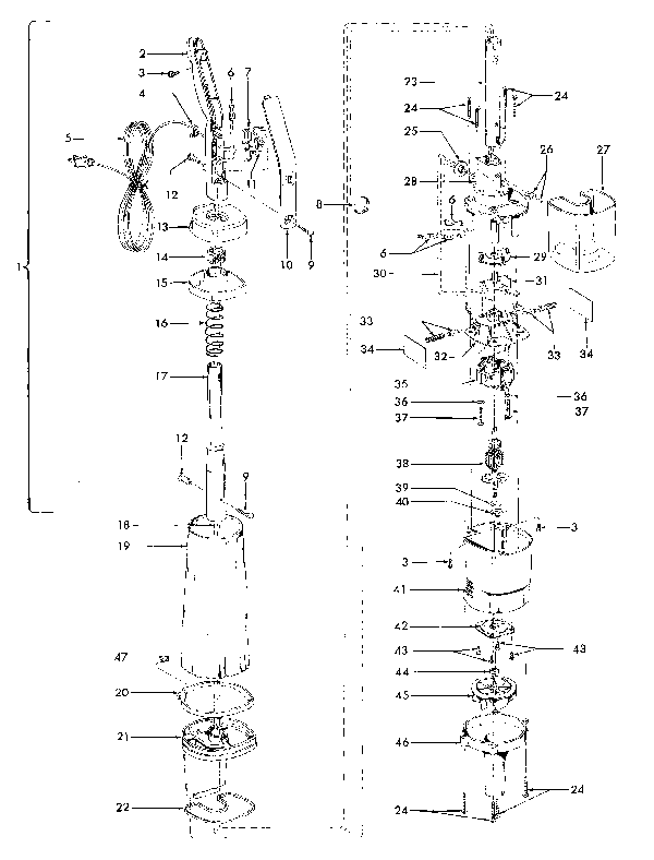 Hoover S2135 schematic page 1 preview