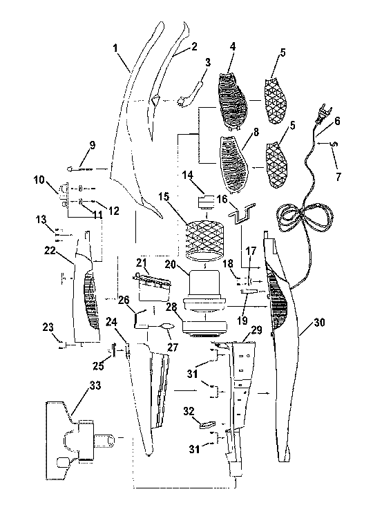 Hoover S2220 schematic page 1 preview
