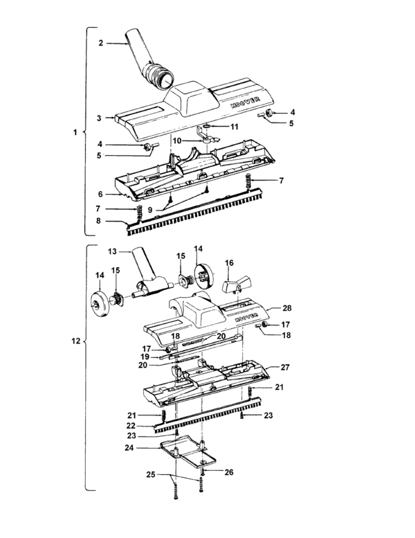 Hoover S2515 schematic page 2 preview
