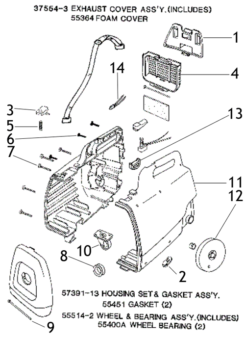 Sanitaire S3191B schematic page 2 preview