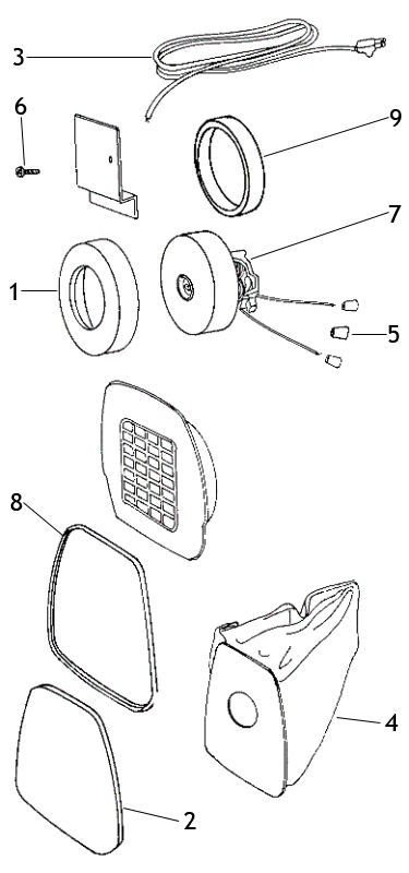 Sanitaire S3191B schematic page 3 preview