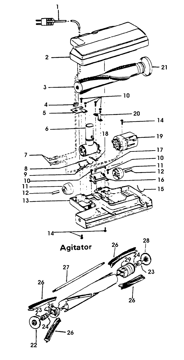 Hoover S3403 schematic page 3 preview