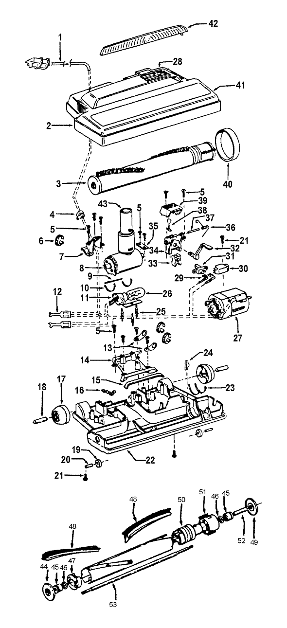 Hoover S3595 schematic page 5 preview