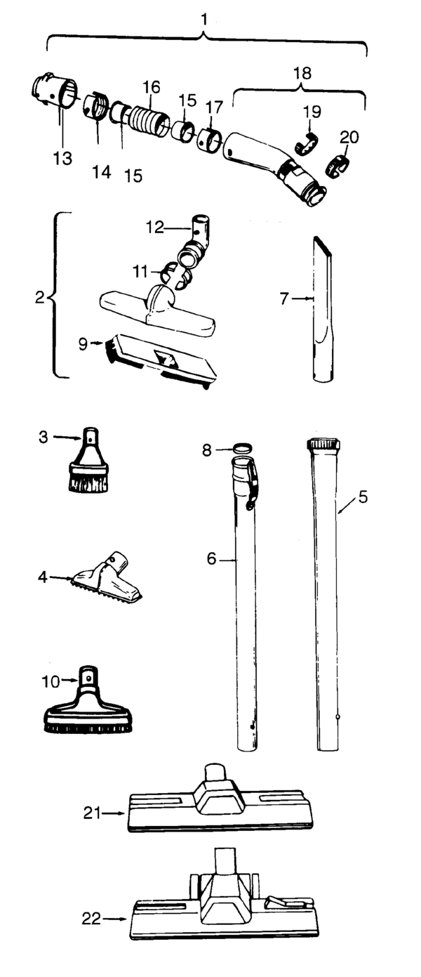 Hoover S3627 schematic page 1 preview