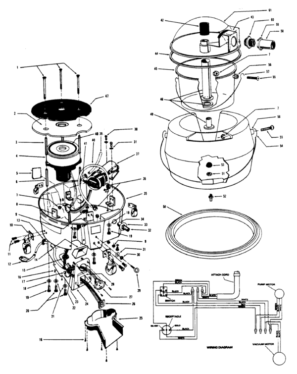 Hoover S7001 schematic page 1 preview