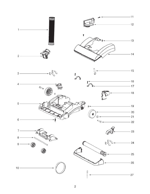 Sanitaire SC5845A-1 schematic page 2 preview
