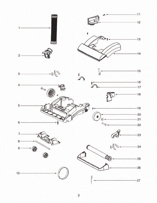 Sanitaire SP5816A schematic page 2 preview
