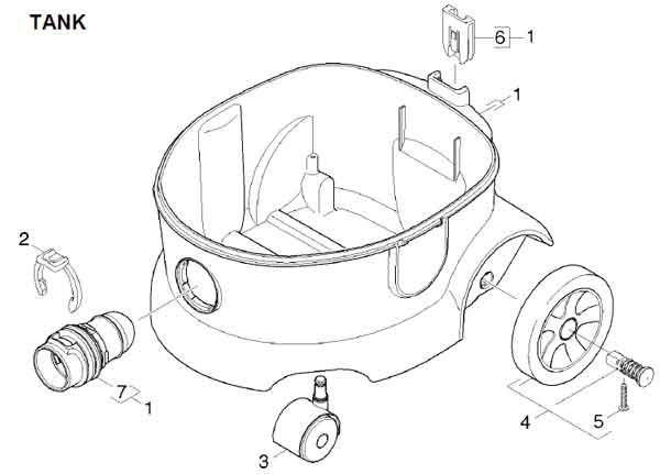 Windsor TrekVac 3 schematic page 3 preview