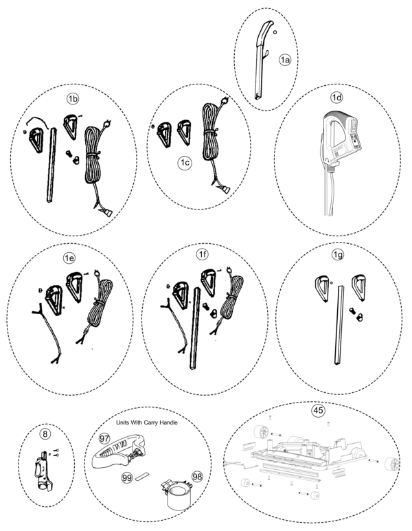 Oreck U2510RH schematic page 2 preview