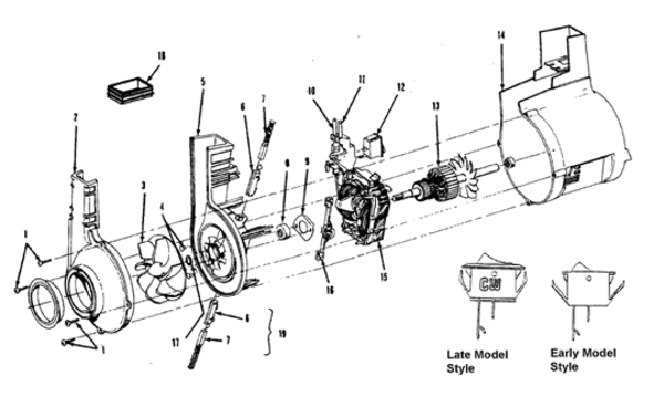 Hoover U5057 schematic page 3 preview