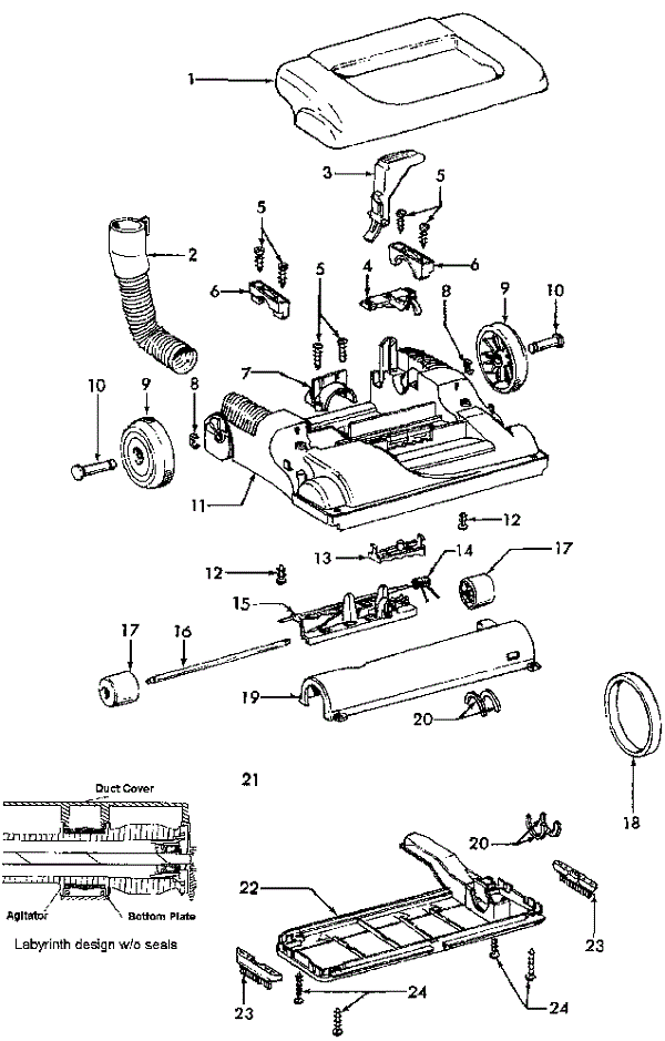 Hoover U5460 schematic page 2 preview