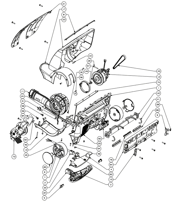 Oreck U8200S schematic page 2 preview