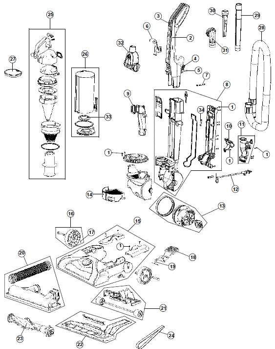 Hoover UH70105 schematic page 2 preview