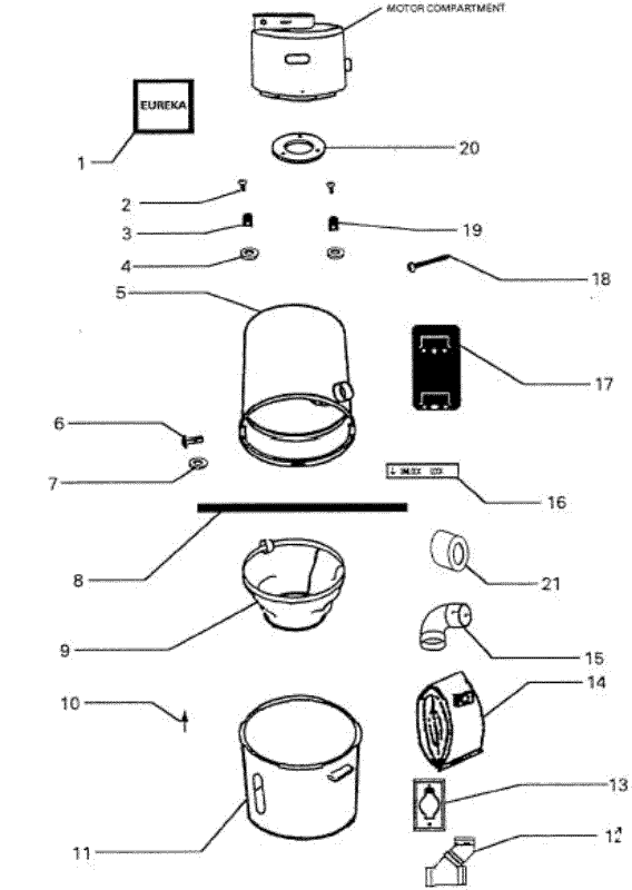 Eureka CV107BF schematic page 1 preview