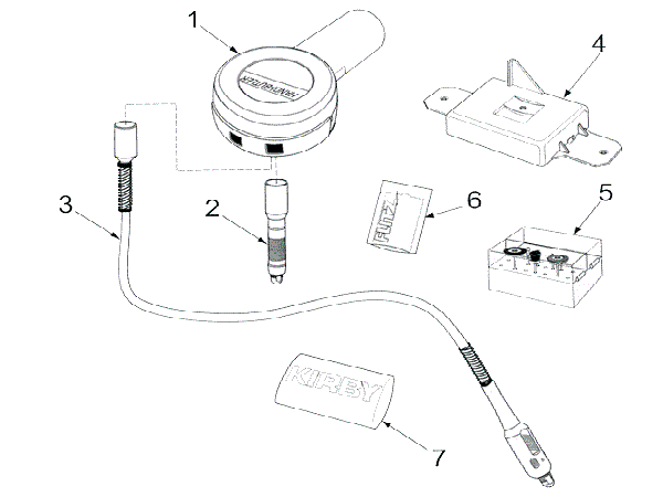 Kirby Sentria G10 Upper Cord Hook - Genuine Part 173806 (No Hardware)
