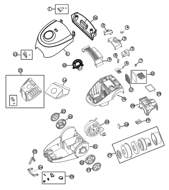 Riccar pizzazz schematic page 1 preview