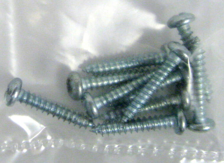 Screw C 2.9 x 16 (10 pack), for D series Sebo vacuum cleaner repair part