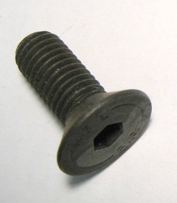 Screw M10 x 25 DIN 7991 (single), for DISCO Sebo vacuum cleaner repair part