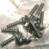 Screw, AMTEC, 4 x 13 Tx 20 (10 pack), for X7/X8, G4/G5, DART, 370 COMFORT, 300/350, D and E series Sebo vacuum cleaner repair part