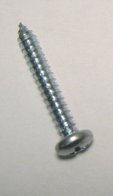 Screw C 3.9 x 25 DIN 7981 (single), for X and G series, and 300/350 Sebo vacuum cleaner repair part