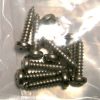 Screw C 2.9 x 13 DIN 7981 (10 pack), for X1/X2/X4/X5, G series, 300/350, and ET-H Sebo vacuum cleaner repair part