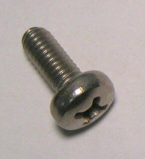 Screw AM4 x 10 DIN 7985 (single), for duo Sebo vacuum cleaner repair part