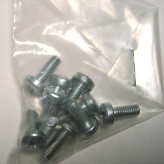 Screw M4 x 10 k (10 pack), for FELIX and 370 series, DART, 300/350, and duo Sebo vacuum cleaner repair part