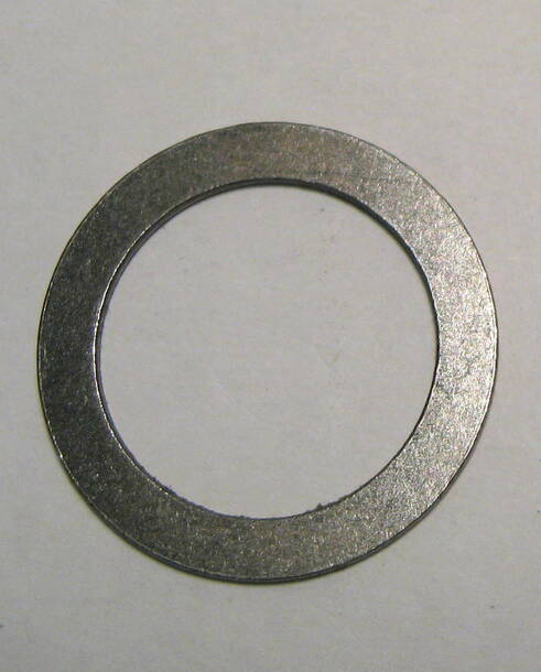 Spacer Washer 18/25/1.0 (single), for duo Sebo vacuum cleaner repair part