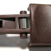 Release Button with leaf spring (burgundy) Sebo vacuum cleaner repair part
