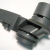 Hose Intake Cover, for 370 series (dark gray) Sebo vacuum cleaner repair part