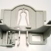 Filter Bag Holder, complete, for G4/G5 and 370 series (includes safety catch and spring) Sebo vacuum cleaner repair part