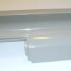 Side Cover, for cleaning wand with lens and on/off button, for 370 series (light gray) Sebo vacuum cleaner repair part