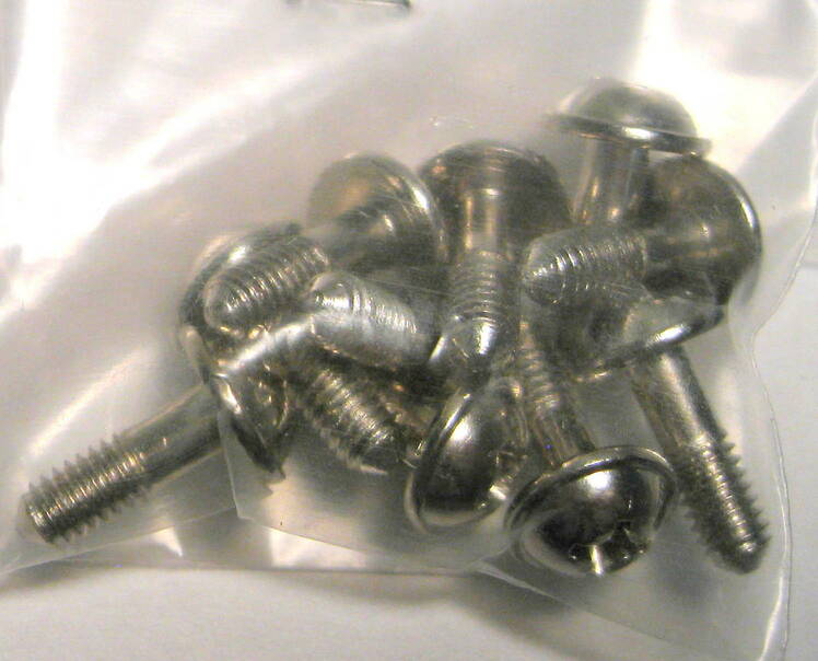 Screw M 4 x 12, w/washer (10 pack), for X and G series, 370 COMFORT, and 300/350 Sebo vacuum cleaner repair part