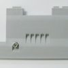 Rear Bottom Plate with screws, for 370 COMFORT (light gray) Sebo vacuum cleaner repair part