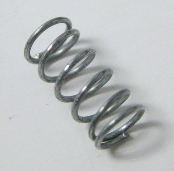 Spring for brush roller release (single), for 370 COMFORT Sebo vacuum cleaner repair part