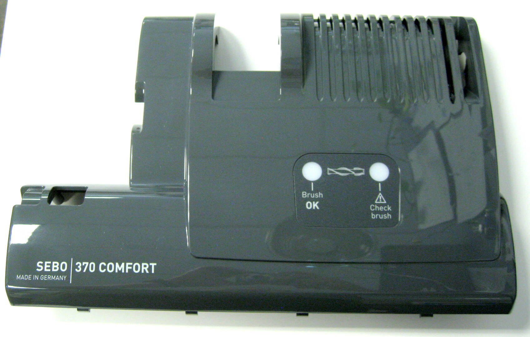 Power Head Cover for 370 COMFORT (dark gray) Sebo vacuum cleaner repair part