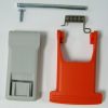 Foot Pedal with axle, spring and screw for 370 COMFORT (orange) Sebo vacuum cleaner repair part