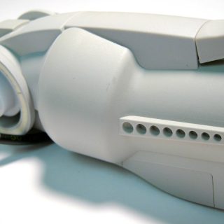 Swivel Neck, complete, for ET-1 (light gray) Sebo vacuum cleaner repair part