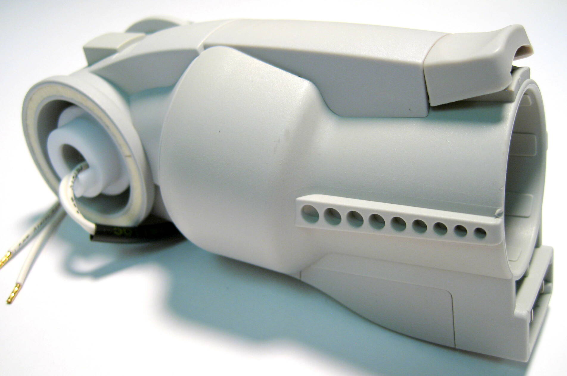 Swivel Neck, complete, for ET-1 (light gray) Sebo vacuum cleaner repair part