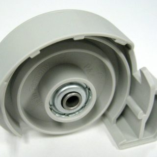 Bearing Block RH, complete, for ET-1 (light gray) Sebo vacuum cleaner repair part