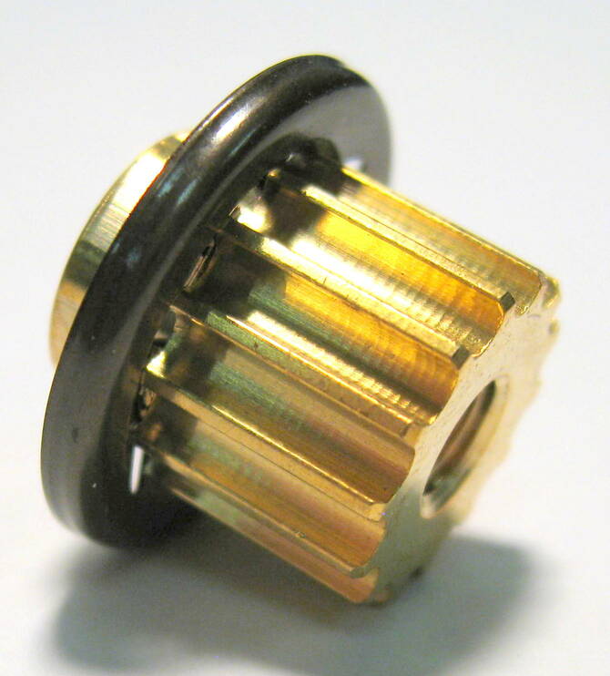 Motor Pulley, for ET-1, ET-2, and 370 COMFORT Sebo vacuum cleaner repair part