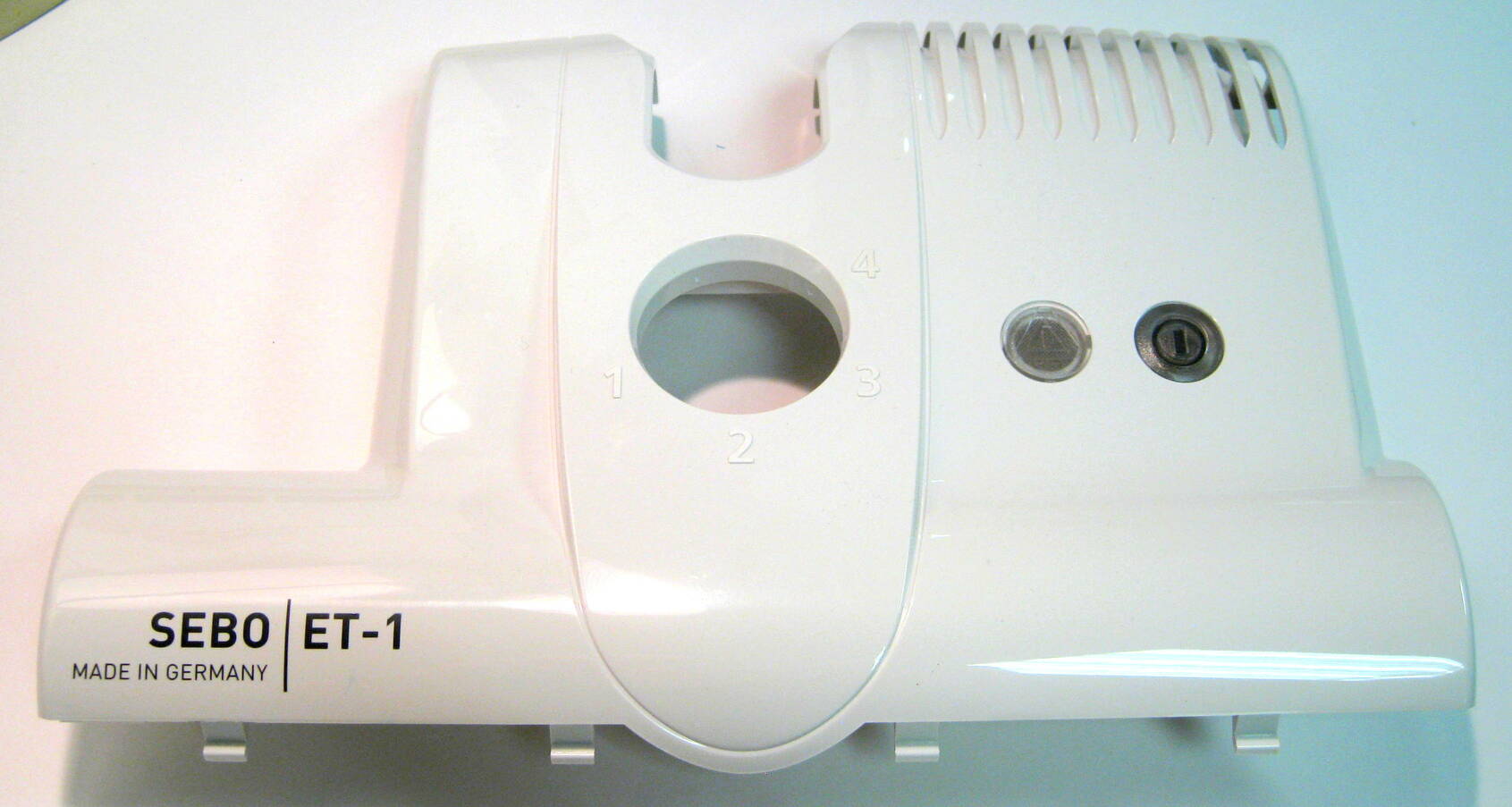 Power Head Cover, for ET-1 (arctic white) Sebo vacuum cleaner repair part