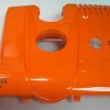 Power Head Cover, with FELIX print for Fun, on ET-1 (orange) Sebo vacuum cleaner repair part