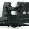 Power Head Cover, with FELIX print, for ET-1 (black) Sebo vacuum cleaner repair part