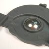 Brush Cover, complete, for ET-H (dark gray) Sebo vacuum cleaner repair part