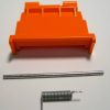NO LONGER AVAILABLE Access Door with axle and spring, for ET-H  (orange) Sebo vacuum cleaner repair part