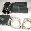 Swivel Neck Assembly, complete, with stop spring, and supports, for ET-H (dark gray) Sebo vacuum cleaner repair part