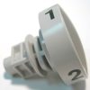 Pile Adjustment Knob, for G series (light gray) Sebo vacuum cleaner repair part