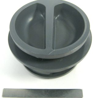 Refer to 2931GS. Pile Adjustment Knob, for ET-1 and ET-2 (dark gray) Sebo vacuum cleaner repair part